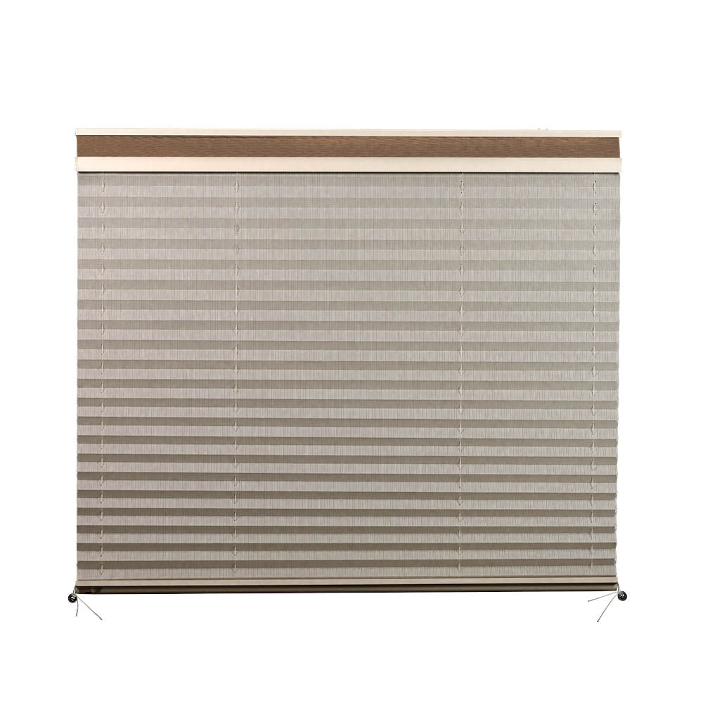 RV Blinds Pleated Shade Day & Night | Cotton/Tan