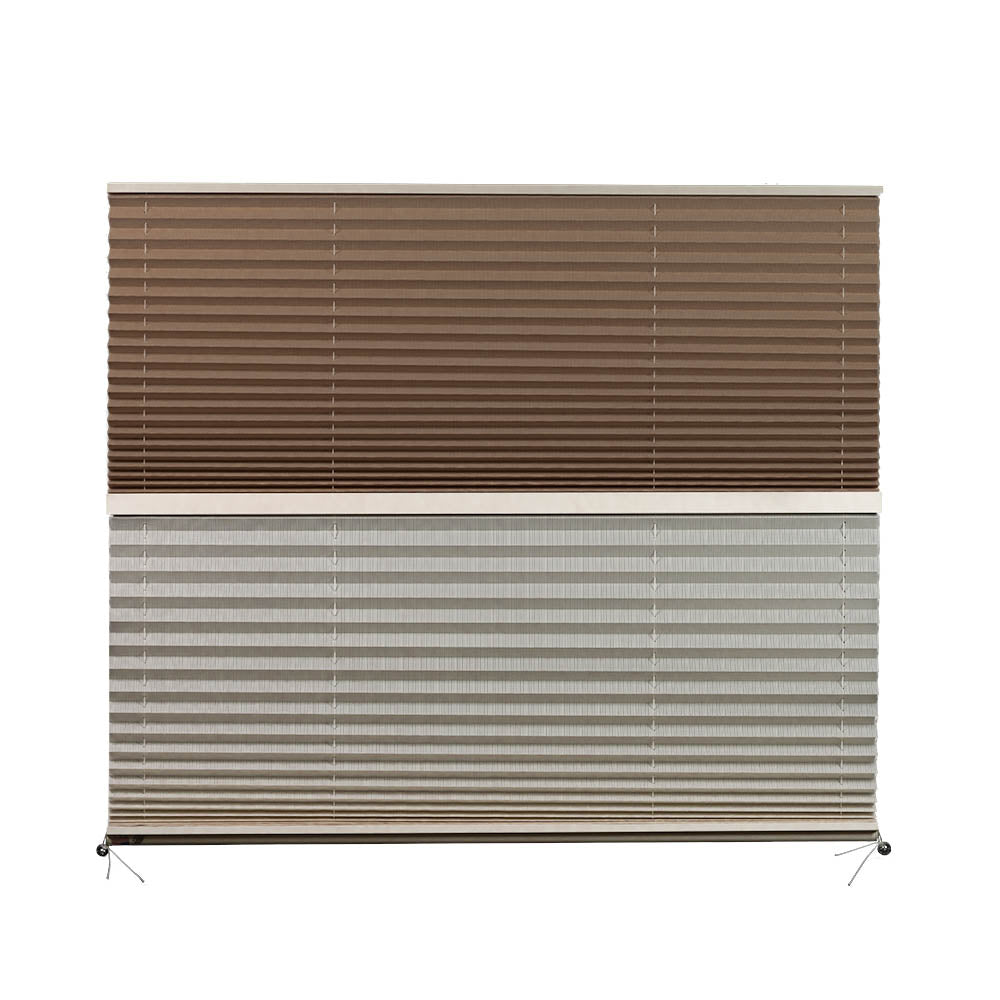 RV Blinds Pleated Shade Day & Night | Cotton/Tan